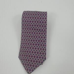 Brooks Brothers Makers Hand Made In USA Tie Silk Red 56"